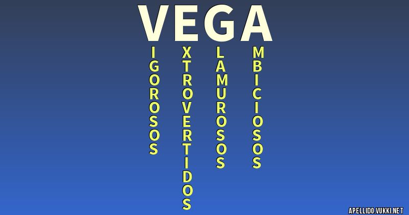 Significado Del Apellido Vega Significados De Los Apellidos