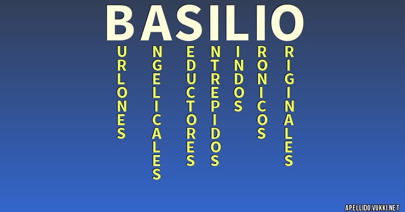 Significado Del Apellido Quispe Basilio Significados De Los Apellidos